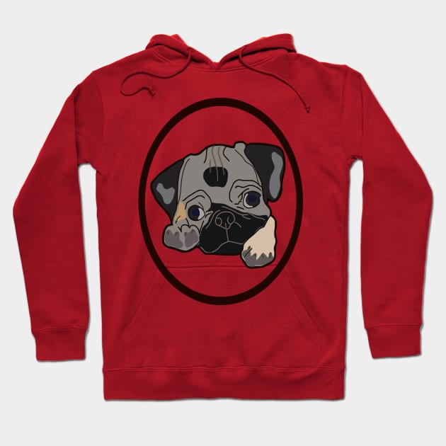 Dog Hoodie by Shreedigital 